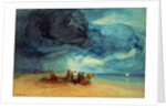 Storm on Yarmouth Beach, 1831 by John Sell Cotman