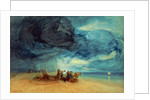 Storm on Yarmouth Beach, 1831 by John Sell Cotman