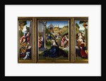 The Ashwellthorpe Triptych of the Seven Sorrows of Mary by Master of the Legend of the Magdalen
