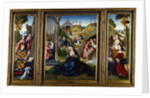 The Ashwellthorpe Triptych of the Seven Sorrows of Mary by Master of the Legend of the Magdalen