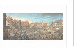 Norwich Market Place, 1799 by Robert Dighton