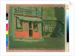 The Red Shop by Walter Richard Sickert