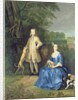 Portrait of Master Edward and Miss Mary Macro, 1733 by Peter Tillemans