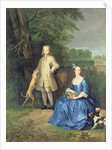 Portrait of Master Edward and Miss Mary Macro, 1733 by Peter Tillemans