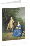 Portrait of Master Edward and Miss Mary Macro, 1733 by Peter Tillemans