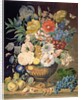 Flowers and Fruit, 1828 by Emma Sillett