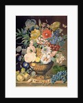 Flowers and Fruit, 1828 by Emma Sillett