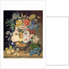 Flowers and Fruit, 1828 by Emma Sillett