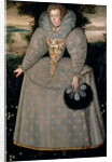 Portrait of Elizabeth Buxton c.1588-90 by Robert
