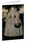 Portrait of Elizabeth Buxton c.1588-90 by Robert