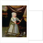 Portrait of a Boy with a Coral Rattle, c.1650-60 by English School