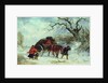 The Carriers Cart - Winter by Thomas Smythe