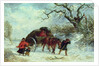 The Carriers Cart - Winter by Thomas Smythe