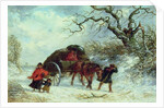 The Carriers Cart - Winter by Thomas Smythe