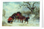 The Carriers Cart - Winter by Thomas Smythe