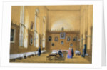New College Hall, 1858 by Joseph Nash