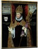 Portrait of William of Wykeham by School English