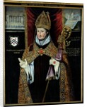Portrait of William of Wykeham by School English