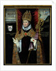 Portrait of William of Wykeham by School English