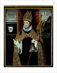 Portrait of William of Wykeham by School English