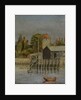 A Canal Side with Boatyard, 1884 by Leslie Clayton