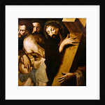 Christ and the Two Thieves by Michiel I (circle of) Coxie or Coxcie