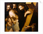 Christ and the Two Thieves by Michiel I (circle of) Coxie or Coxcie