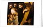 Christ and the Two Thieves by Michiel I (circle of) Coxie or Coxcie