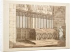 Ms. New Coll 380, f7r. The antiquities of the Cathedral Church of Saint Mary, Carlisle, drawn by Robert Carlile, 1795 by Robert Carlile