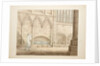 Ms. New Coll 380, f8r. The antiquities of the Cathedral Church of Saint Mary, Carlisle, drawn by Robert Carlile, 1795 by Robert Carlile
