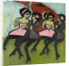 Panama Dancers, 1910-1911 by Ernst Ludwig Kirchner