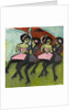 Panama Dancers, 1910-1911 by Ernst Ludwig Kirchner