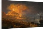 The Eruption of Mt. Vesuvius, 1777 by Pierre Jacques Volaire