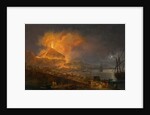The Eruption of Mt. Vesuvius, 1777 by Pierre Jacques Volaire