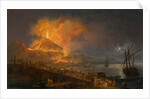 The Eruption of Mt. Vesuvius, 1777 by Pierre Jacques Volaire