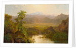 Landscape in Ecuador, 1859 by Louis Remy Mignot
