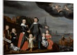 Captain Job Jansse Cuijter and His Family, 1659 by Nicolaes Maes