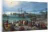 Harbor Scene with St. Paul's Departure from Caesarea, 1596 by Jan the Elder Brueghel