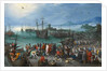Harbor Scene with St. Paul's Departure from Caesarea, 1596 by Jan the Elder Brueghel