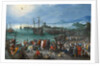 Harbor Scene with St. Paul's Departure from Caesarea, 1596 by Jan the Elder Brueghel