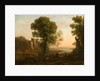 Landscape with Peasants Returning with Their Herds, c.1637 by Claude Lorrain (1600-82)