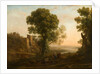 Landscape with Peasants Returning with Their Herds, c.1637 by Claude Lorrain (1600-82)