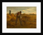 Peasant Spreading Manure, 1854-1855 by Jean Francois I Millet