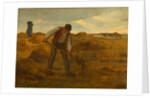 Peasant Spreading Manure, 1854-1855 by Jean Francois I Millet