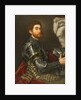 Portrait of a Man in Armour, c.1535-1540 by Paris Bordone