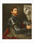 Portrait of a Man in Armour, c.1535-1540 by Paris Bordone