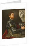 Portrait of a Man in Armour, c.1535-1540 by Paris Bordone