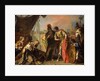 Alexander and the Family of Darius, c.1708-1710 by Sebastiano Ricci