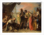 Alexander and the Family of Darius, c.1708-1710 by Sebastiano Ricci