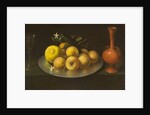 Still Life with Glass, Fruit, and Jar, c.1650 by Francisco de Zurbaran